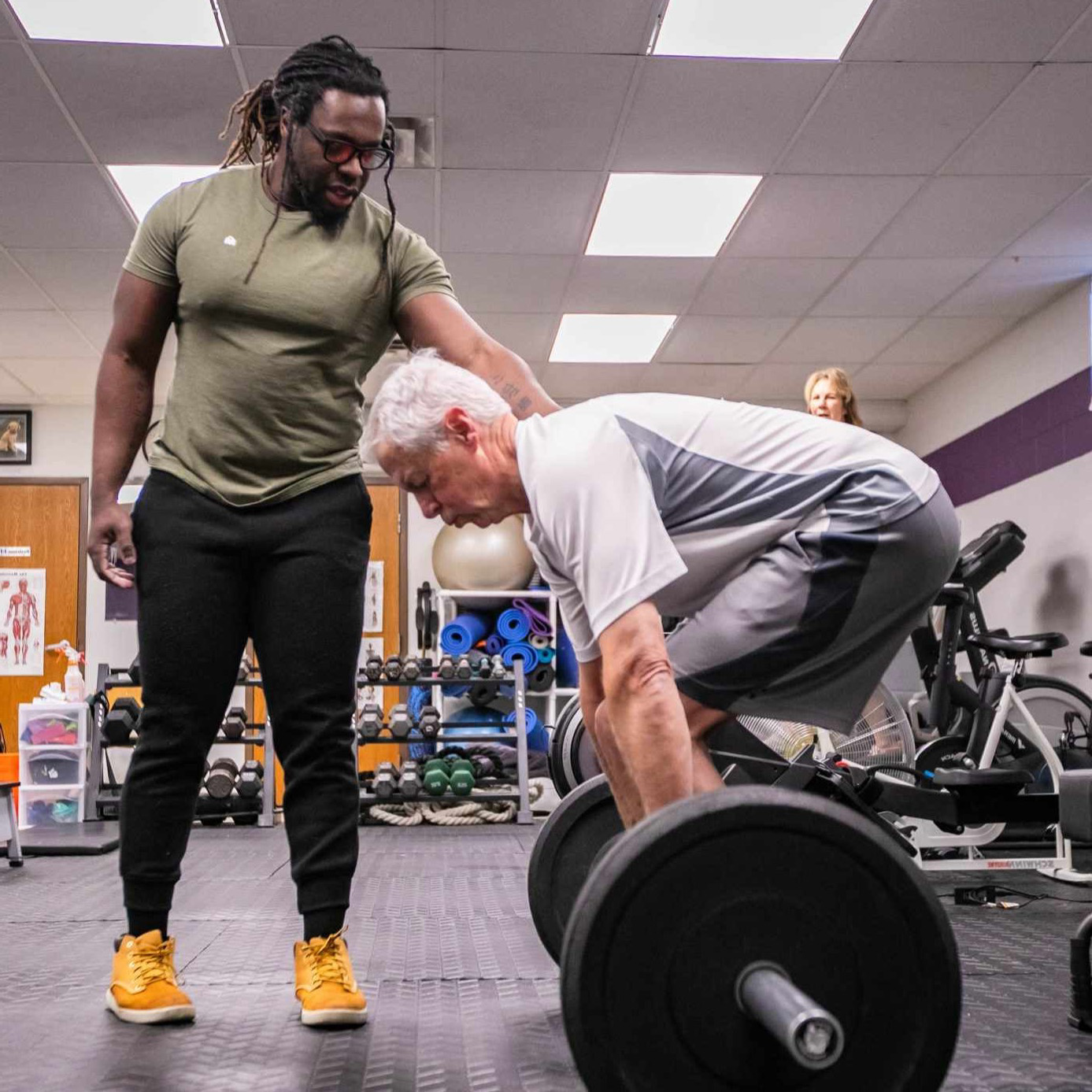 Barbell workout