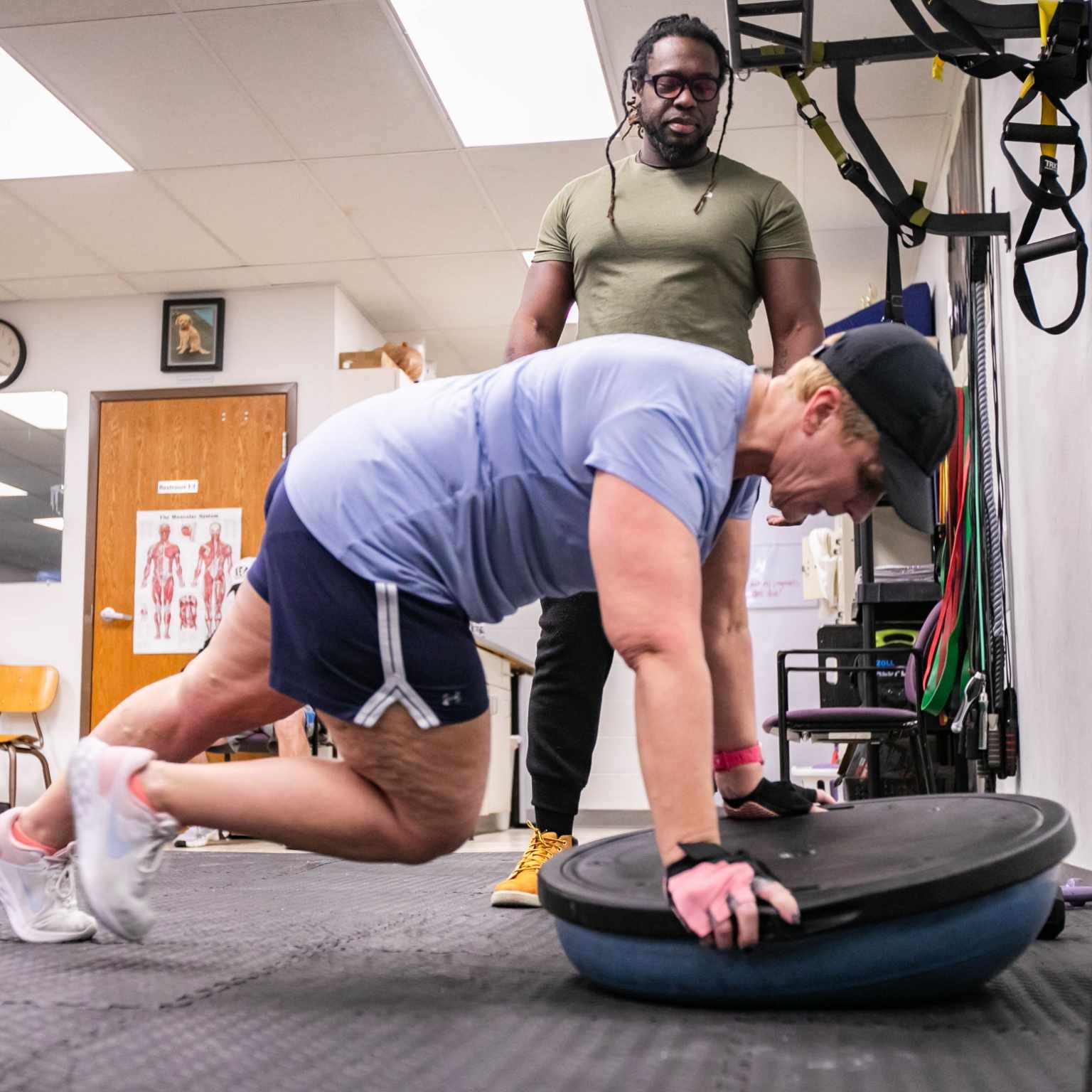 Bosu ball workout